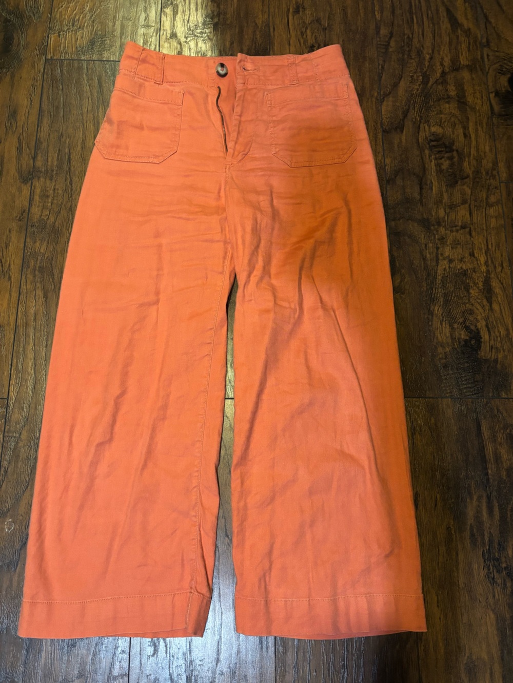 Coral linen Colette pants!